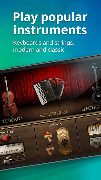 Piano - Music Keyboard & Tiles на Андроид — Мод Все открыто и без рекламы — скриншот 4