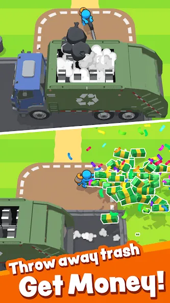 Скачать Hoarding and Cleaning на телефон — Бесконечные деньги — скриншот 2