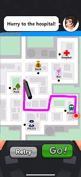 Взлом Taxi Master - Draw&Story game — Много денег и без рекламы — скриншот 4 Взлом Taxi Master - Draw&Story game — Много денег и без рекламы — скриншот 4