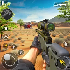 Fps Shooting Gun War: Gun Game — Много денег и патронов