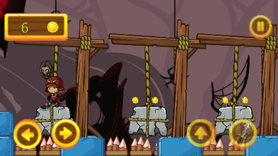 Samurai Adventure MOD APK на Android — Много денег — скриншот 3 Samurai Adventure MOD APK на Android — Много денег — скриншот 3