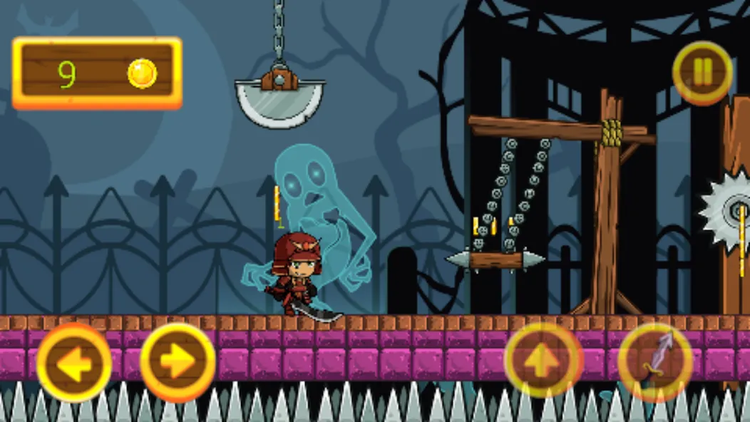 Samurai Adventure MOD APK на Android — Много денег — скриншот 4 Samurai Adventure MOD APK на Android — Много денег — скриншот 4