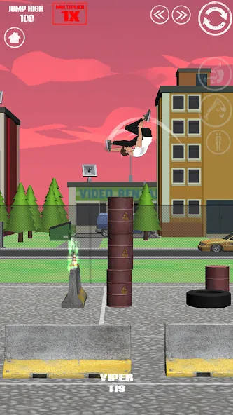 Скачать SWAGFLIP - Parkour Origins MOD APK — Много денег — скриншот 4