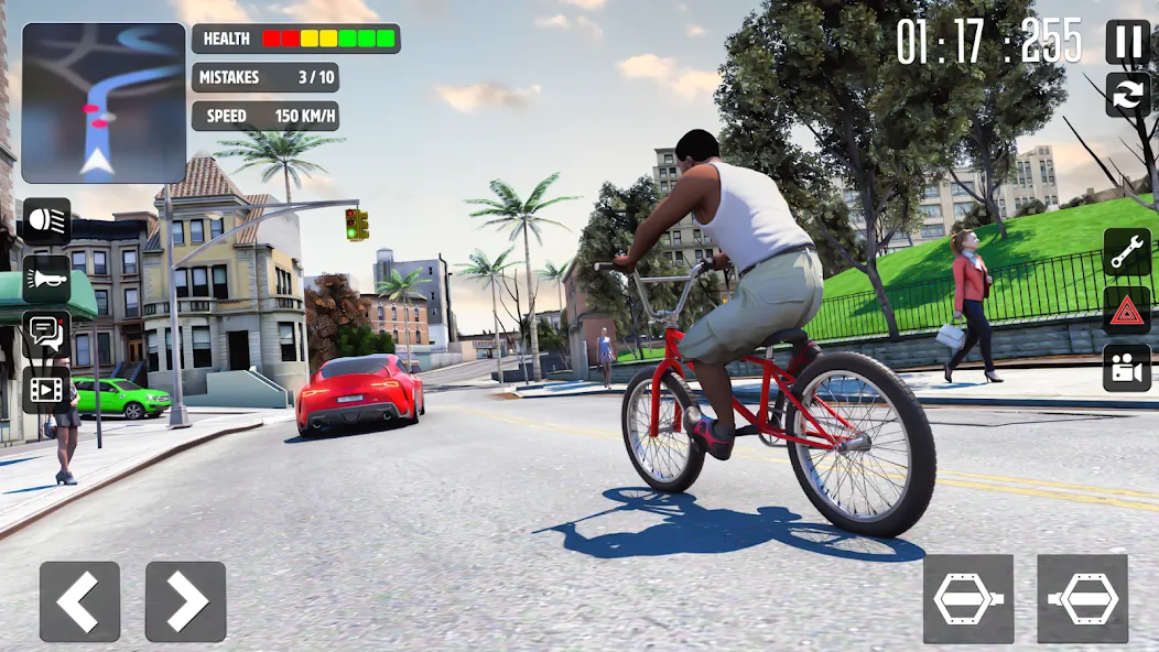 Скачать Cycle Stunt Games: Cycle Game (Мод: Много денег) на Андроид — скриншот 2