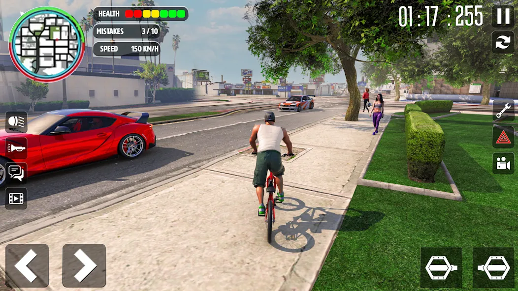 Скачать Cycle Stunt Games: Cycle Game (Мод: Много денег) на Андроид — скриншот 3
