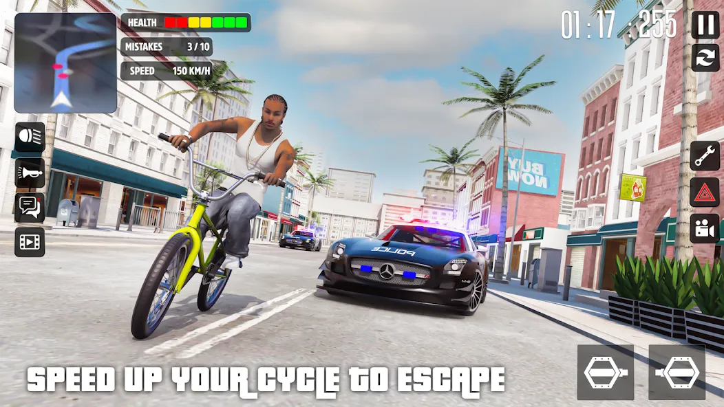 Скачать Cycle Stunt Games: Cycle Game (Мод: Много денег) на Андроид — скриншот 4