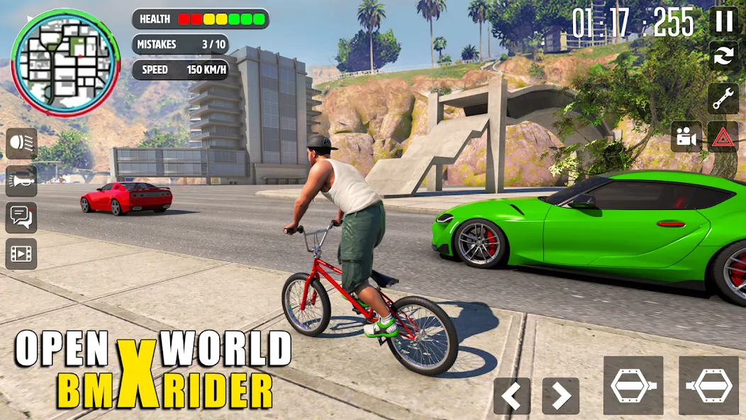 Скачать Cycle Stunt Games: Cycle Game (Мод: Много денег) на Андроид — скриншот 5