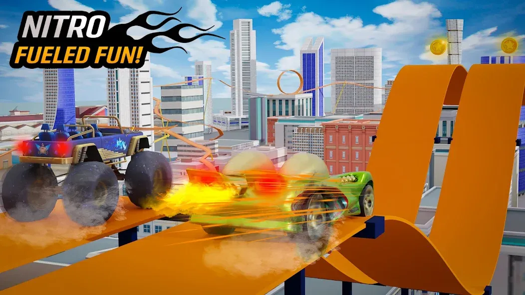 Скачать Nano Monster Truck Jam Game (Мод: Много денег) на Андроид — скриншот 4 Скачать Nano Monster Truck Jam Game (Мод: Много денег) на Андроид — скриншот 4