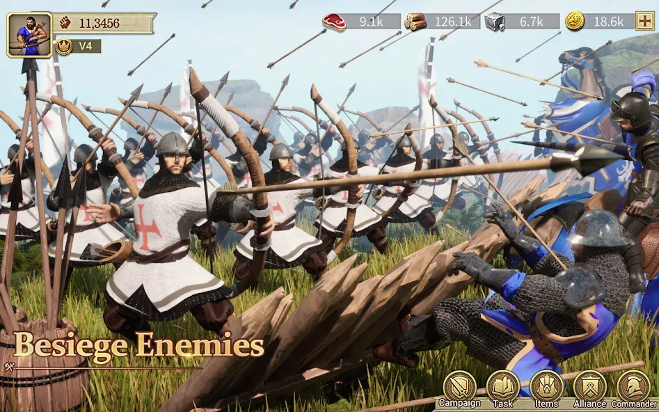 Скачать Game of Empires:Warring Realms на Android — Много денег — скриншот 1