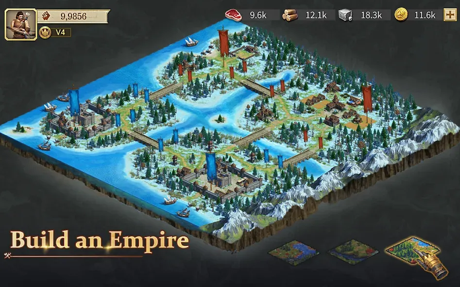Скачать Game of Empires:Warring Realms на Android — Много денег — скриншот 3