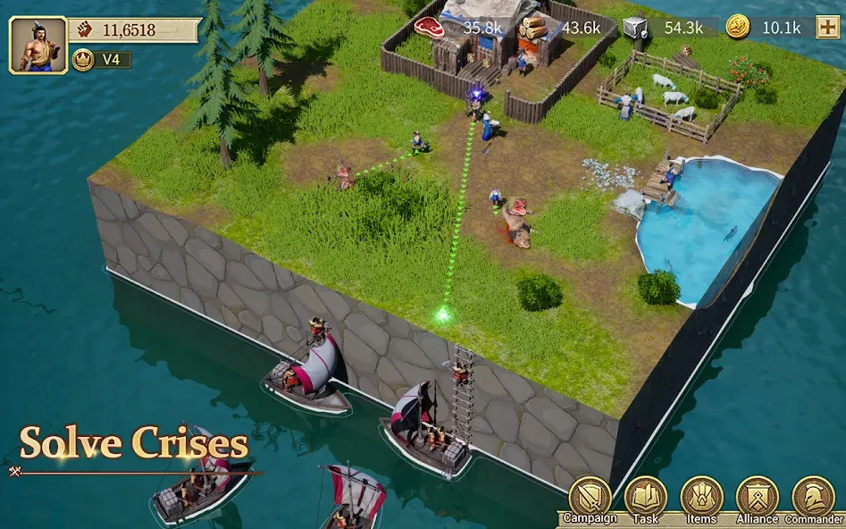 Скачать Game of Empires:Warring Realms на Android — Много денег — скриншот 4