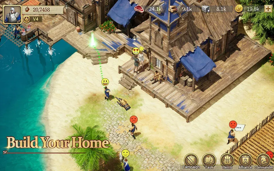 Скачать Game of Empires:Warring Realms на Android — Много денег — скриншот 5
