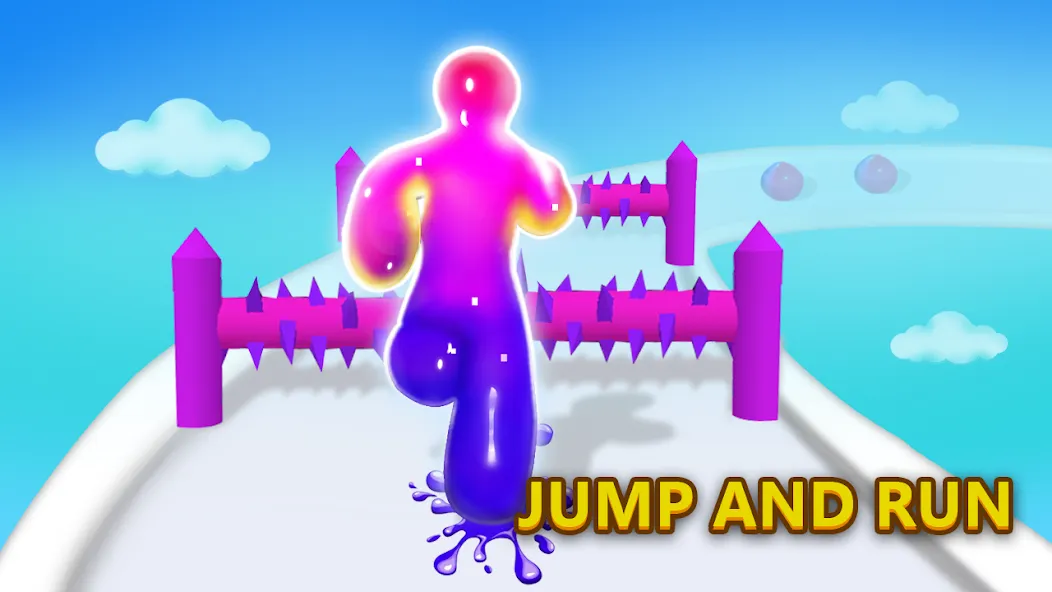 Скачать Blob Dash - Endless Runner (Мод: Много денег) на Андроид — скриншот 5
