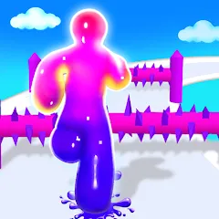 Скачать Blob Dash - Endless Runner (Мод: Много денег) на Андроид