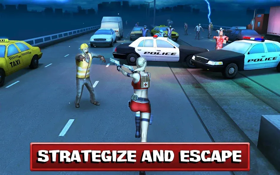 Dead Route: Zombie Apocalypse (Мод Много денег) — скриншот 3 Dead Route: Zombie Apocalypse (Мод Много денег) — скриншот 3