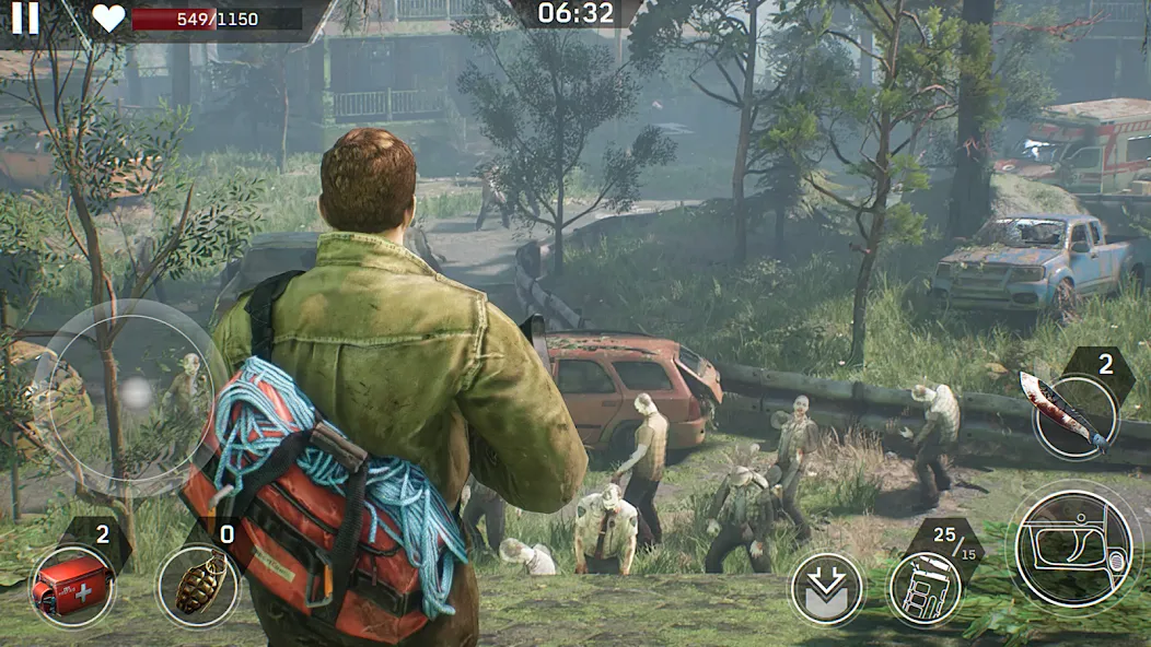 Скачать Left to Survive: Zombie Games (Мод: Много патронов) на Андроид — скриншот 1