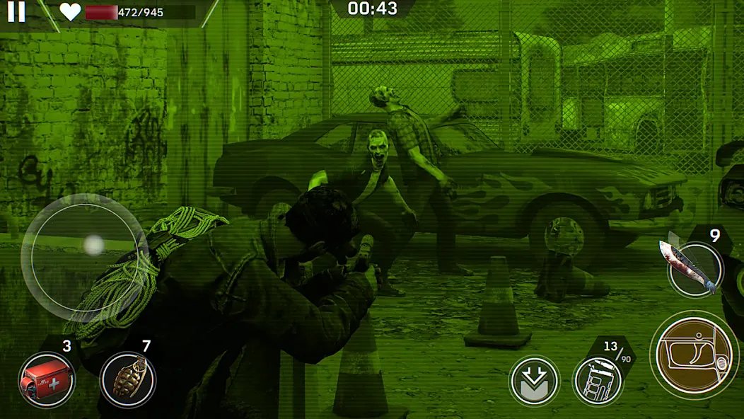 Скачать Left to Survive: Zombie Games (Мод: Много патронов) на Андроид — скриншот 4