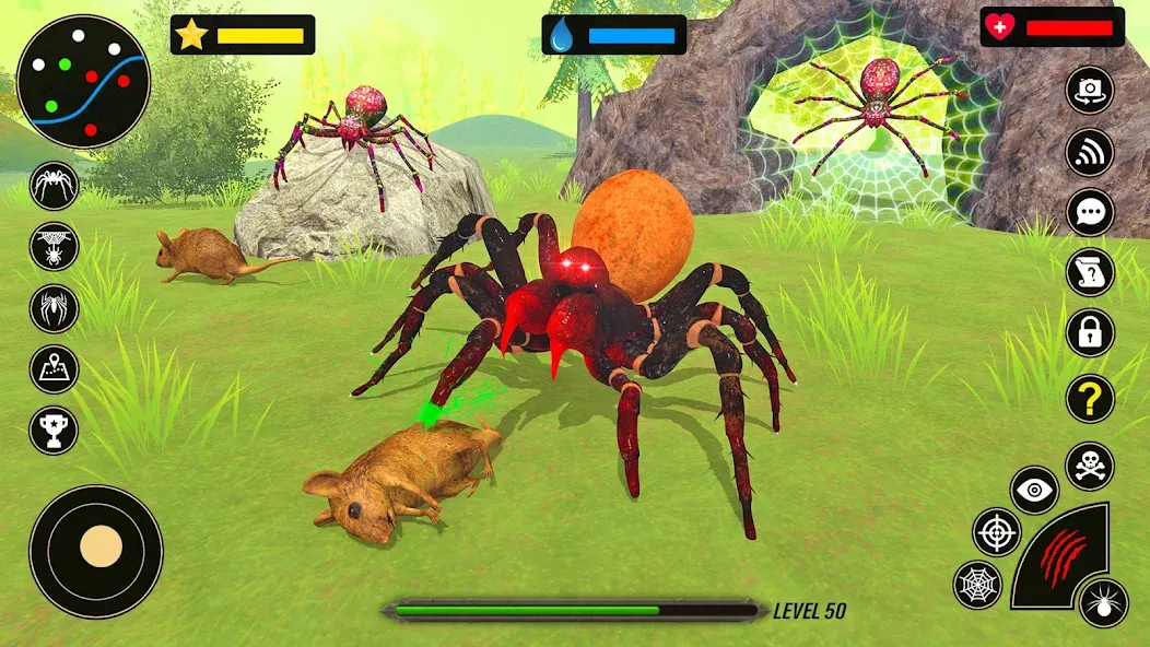 Скачать Spider Simulator - Creepy Tad — Последняя версия (Много денег) — скриншот 1
