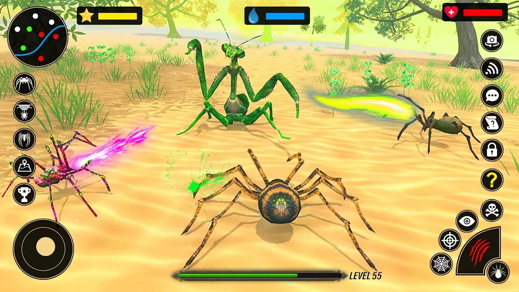 Скачать Spider Simulator - Creepy Tad — Последняя версия (Много денег) — скриншот 2