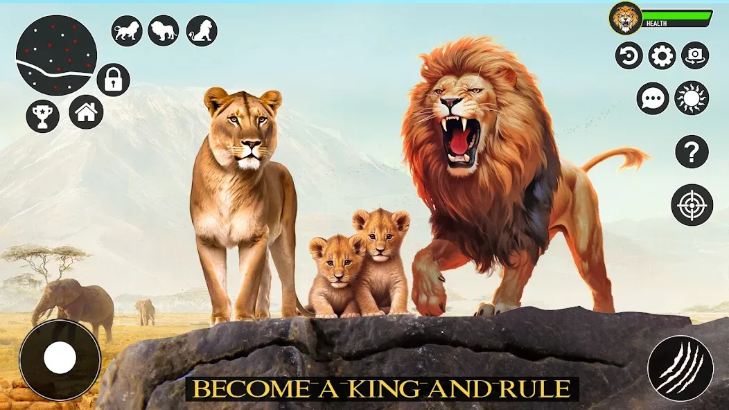 Скачать Ultimate Lion Simulator Game — Модификация Много денег — скриншот 3 Скачать Ultimate Lion Simulator Game — Модификация Много денег — скриншот 3