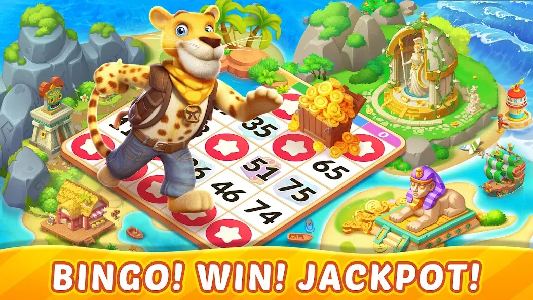 Скачать Bingo Aloha-Bingo tour at home — Много денег — скриншот 1