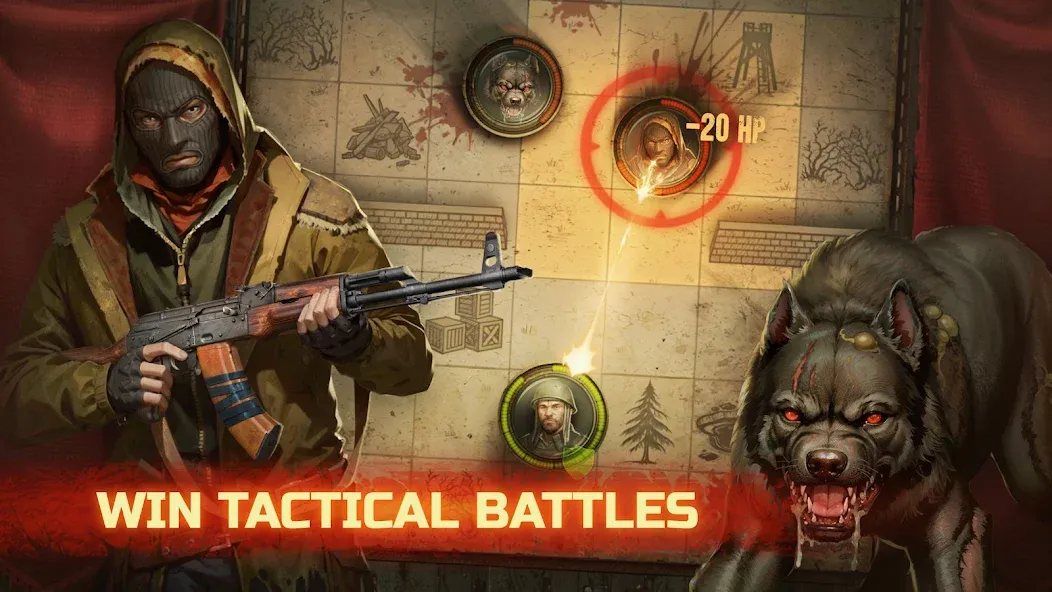 Day R Survival: Last Survivor — Мод: Много денег и бессмертие — скриншот 4