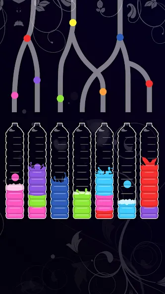 Скачать Water Sort - Color Puzzle Game (Мод: Много денег) на Андроид — скриншот 3