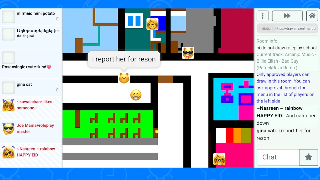 Drawaria.Online - Pictionary (Мод Все цвета и кисти разблокированы) — скриншот 1 Drawaria.Online - Pictionary (Мод Все цвета и кисти разблокированы) — скриншот 1
