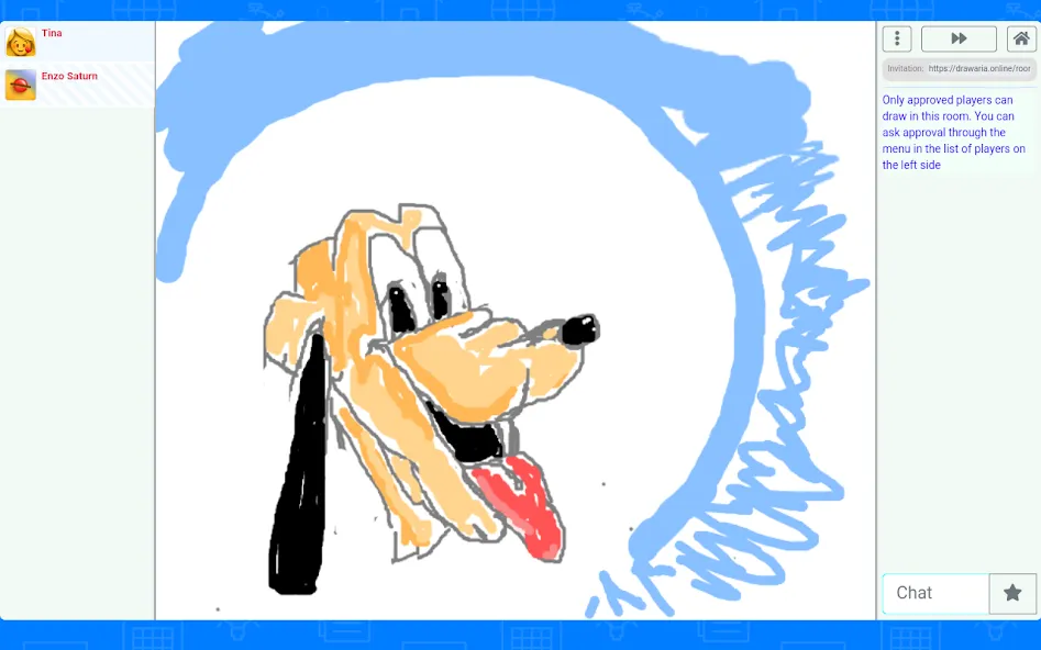 Drawaria.Online - Pictionary (Мод Все цвета и кисти разблокированы) — скриншот 2 Drawaria.Online - Pictionary (Мод Все цвета и кисти разблокированы) — скриншот 2