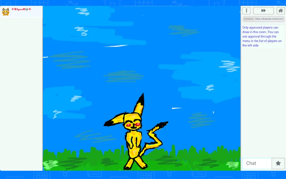 Drawaria.Online - Pictionary (Мод Все цвета и кисти разблокированы) — скриншот 4 Drawaria.Online - Pictionary (Мод Все цвета и кисти разблокированы) — скриншот 4