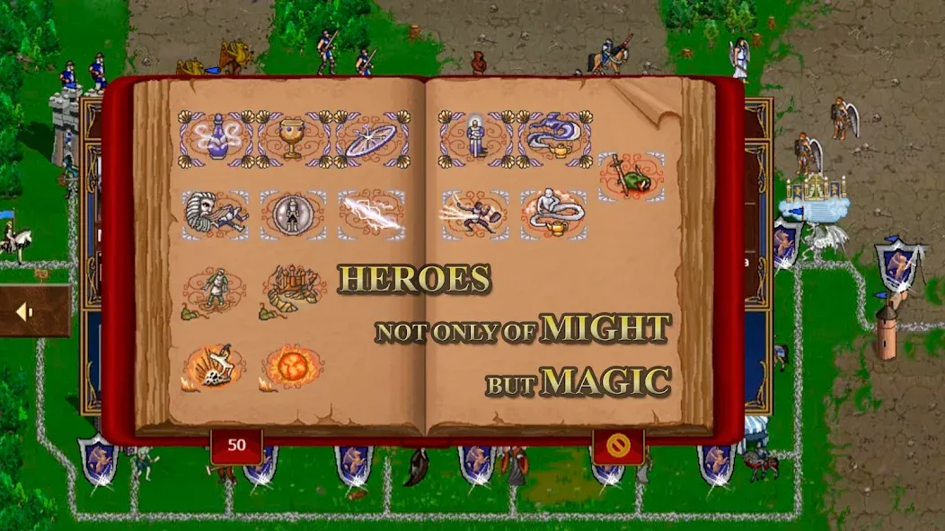Скачать Heroes 3 of Might: Magic TD на Android — Много денег — скриншот 3 Скачать Heroes 3 of Might: Magic TD на Android — Много денег — скриншот 3