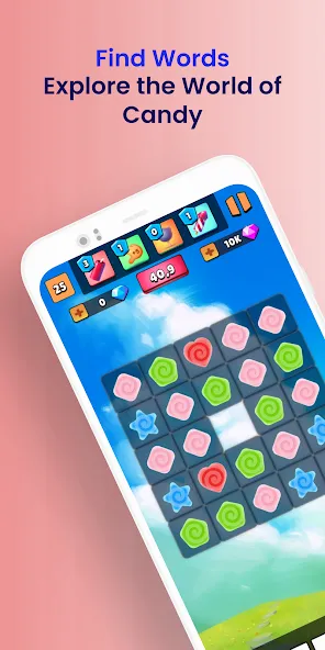 Word 3: Word Game на Андроид — Все подсказки и уровни открыты — скриншот 1