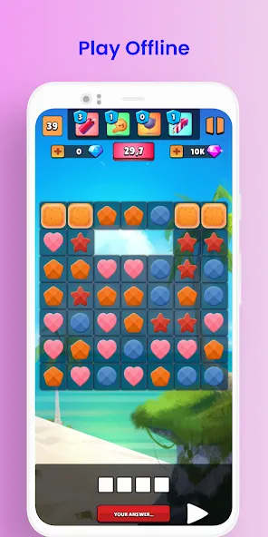 Word 3: Word Game на Андроид — Все подсказки и уровни открыты — скриншот 3