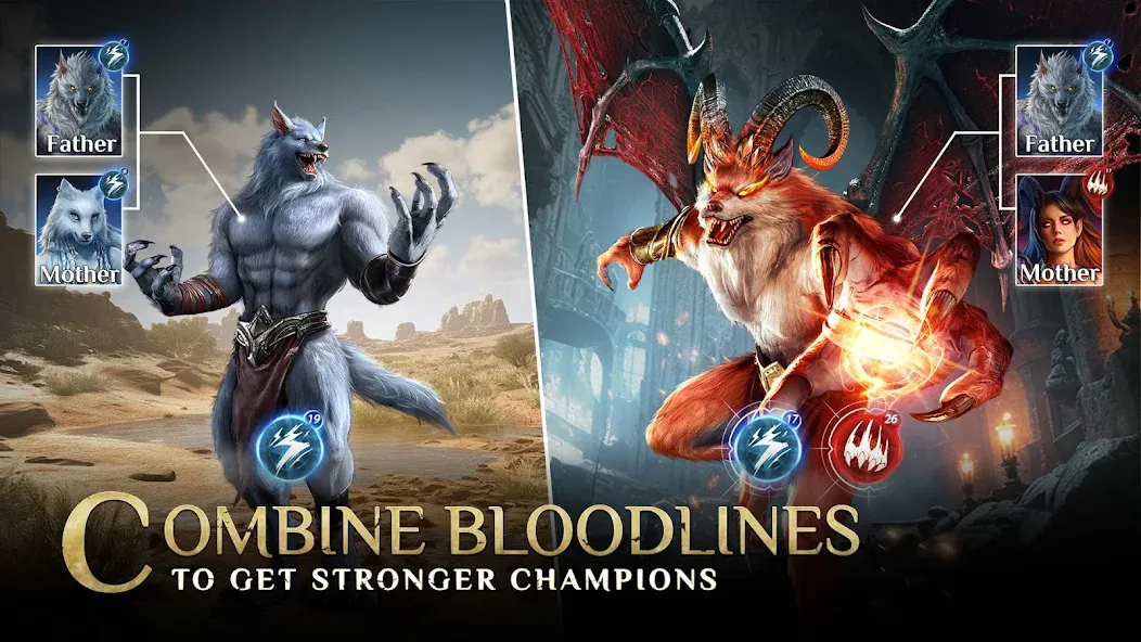 Скачать взломанную Bloodline: Heroes of Lithas — Много денег и алмазов — скриншот 1 Скачать взломанную Bloodline: Heroes of Lithas — Много денег и алмазов — скриншот 1
