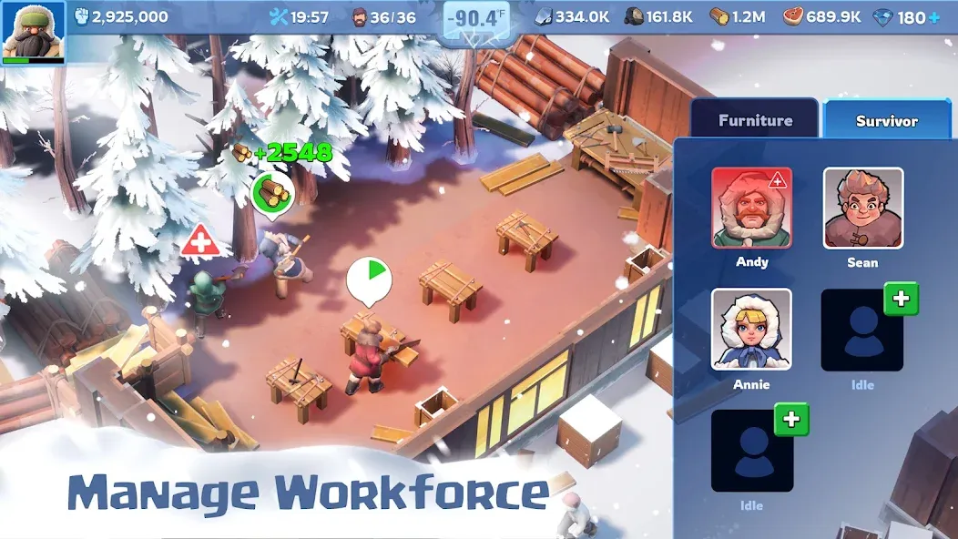 Скачать Whiteout Survival — Модификация Много ресурсов и ускорение строительства — скриншот 4
