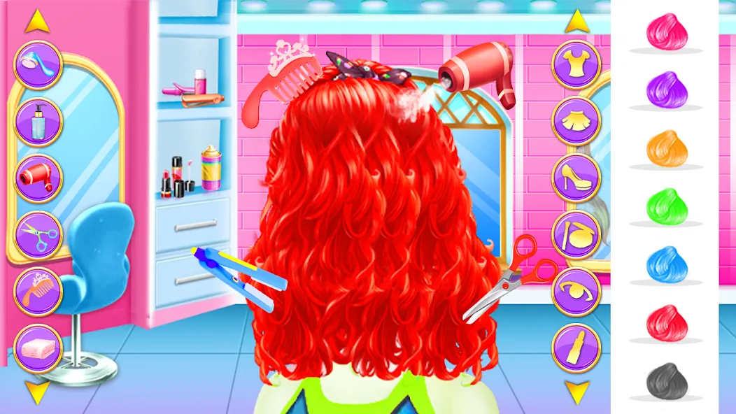 Скачать Fashion Braid Hairstyles Salon — Модификация Все волосы и прически разблокированы — скриншот 1 Скачать Fashion Braid Hairstyles Salon — Модификация Все волосы и прически разблокированы — скриншот 1