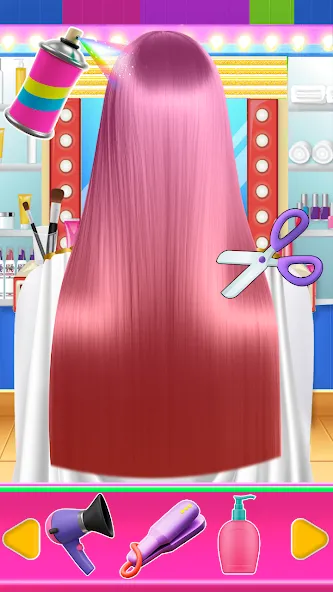 Скачать Fashion Braid Hairstyles Salon — Модификация Все волосы и прически разблокированы — скриншот 3 Скачать Fashion Braid Hairstyles Salon — Модификация Все волосы и прически разблокированы — скриншот 3