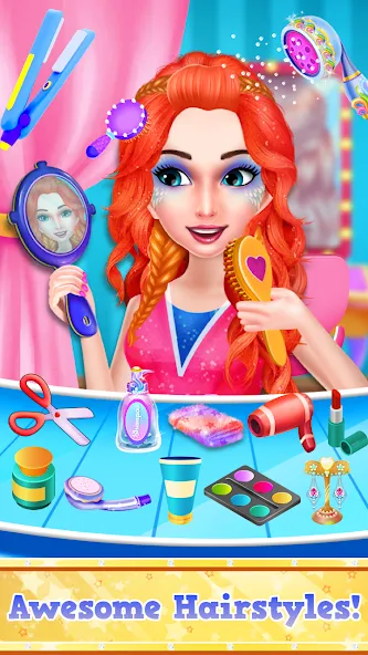 Скачать Fashion Braid Hairstyles Salon — Модификация Все волосы и прически разблокированы — скриншот 4 Скачать Fashion Braid Hairstyles Salon — Модификация Все волосы и прически разблокированы — скриншот 4