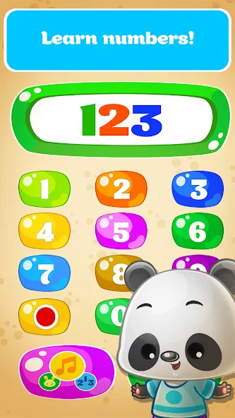 Скачать Babyphone game Numbers Animals — Все уровни разблокированы — скриншот 2