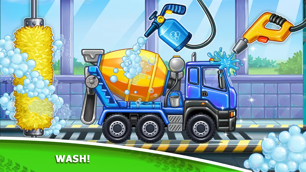 Скачать Kids truck games Build a house с модом — Все открыто — скриншот 2 Скачать Kids truck games Build a house с модом — Все открыто — скриншот 2