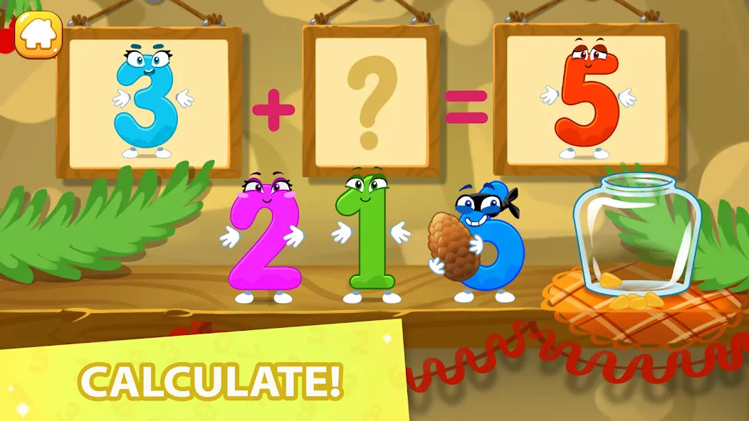 Скачать Numbers for kid Learn to count — Модификация Все уровни разблокированы — скриншот 5