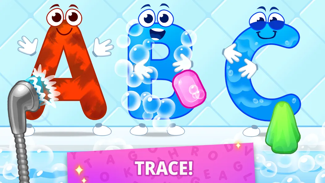 Скачать ABC kids! Alphabet, letters на Андроид — Все открыто — скриншот 1