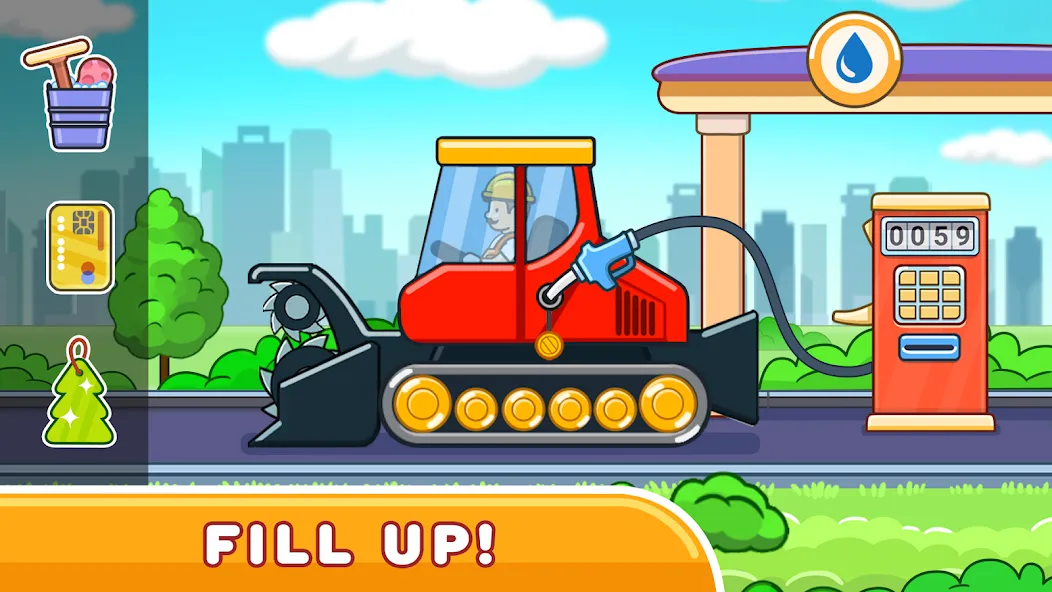Car & Games for kids building MOD — Разблокированы все машинки на Андроид — скриншот 2