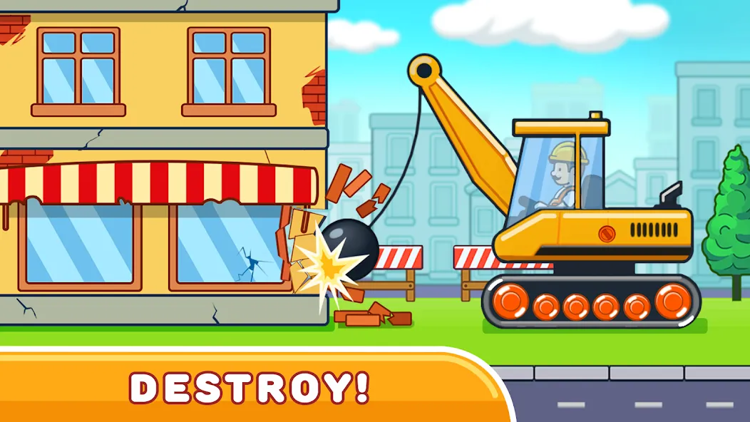 Car & Games for kids building MOD — Разблокированы все машинки на Андроид — скриншот 3