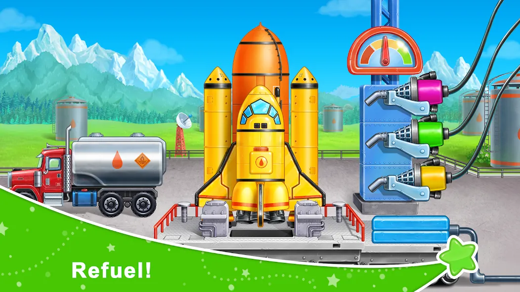 Взломанная Rocket 4 space games Spaceship на Андроид — Много денег — скриншот 2