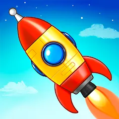 Взломанная Rocket 4 space games Spaceship на Андроид — Много денег