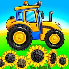 Tractor, car: kids farm games — Взломанная версия (Все открыто)