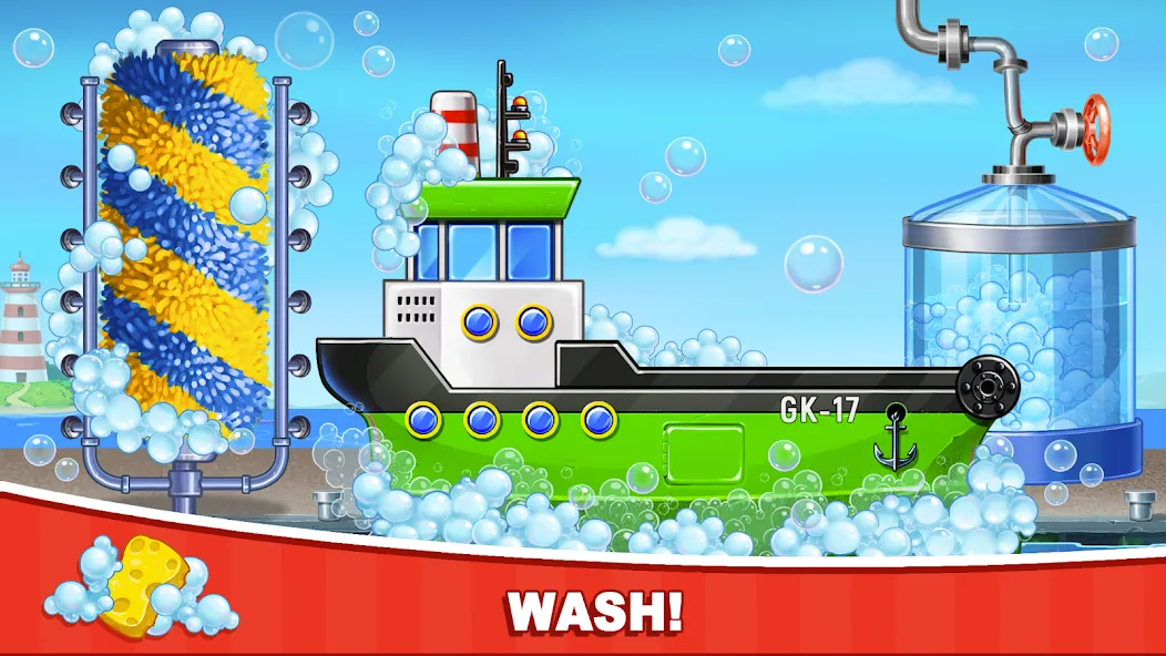 Скачать взлом Car games Bulldozer for kids 5 на Андроид — Все открыто — скриншот 3