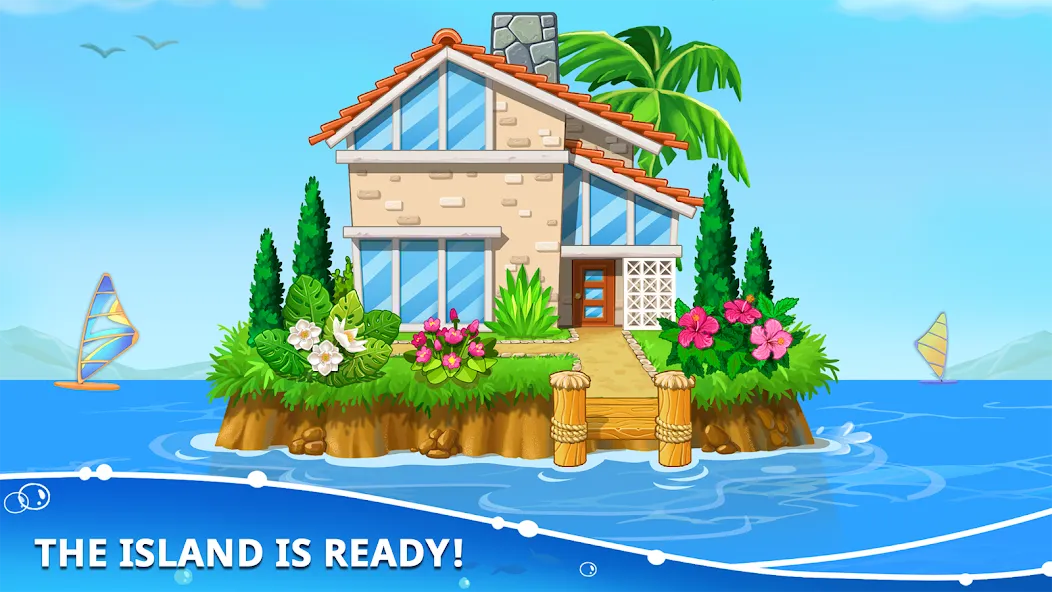 Island building! Build a house на Андроид — Много денег и без рекламы — скриншот 5