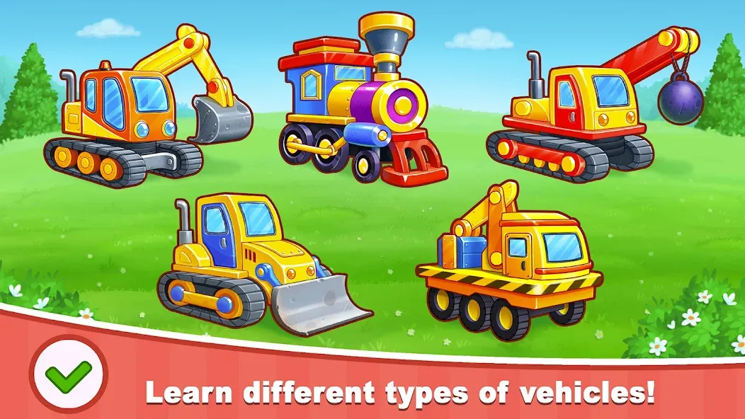 Скачать Train Games for Kids: station с модом — Все поезда и уровни разблокированы — скриншот 5